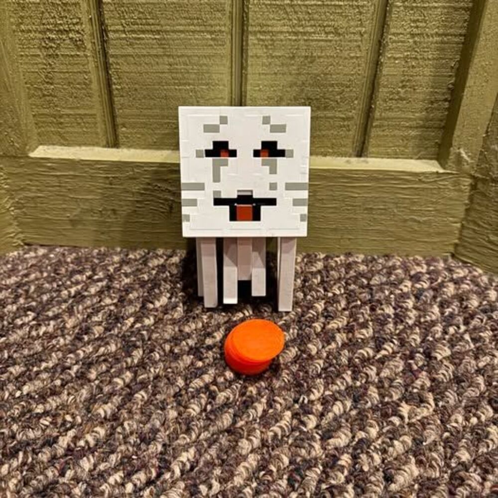 Minecraft Mattel Fireball Ghast Action Figure
